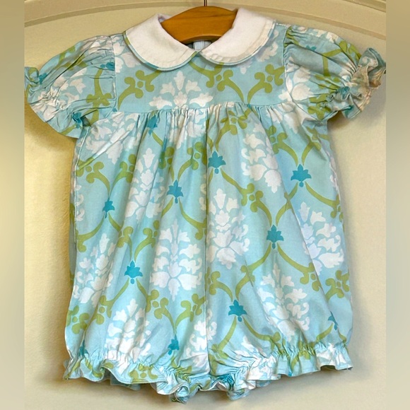 Sz12M Red Beans Romper - Picture 1 of 4